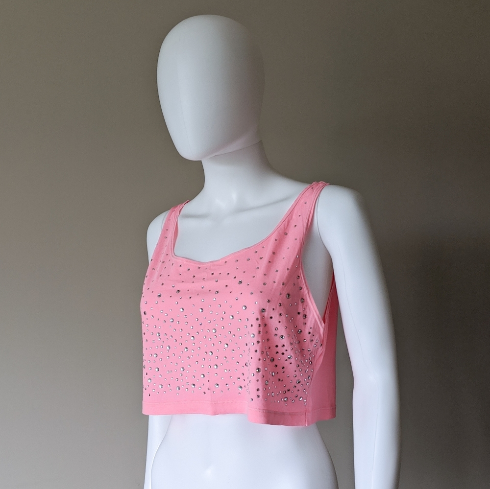 Neon Pink VS Crop Tank